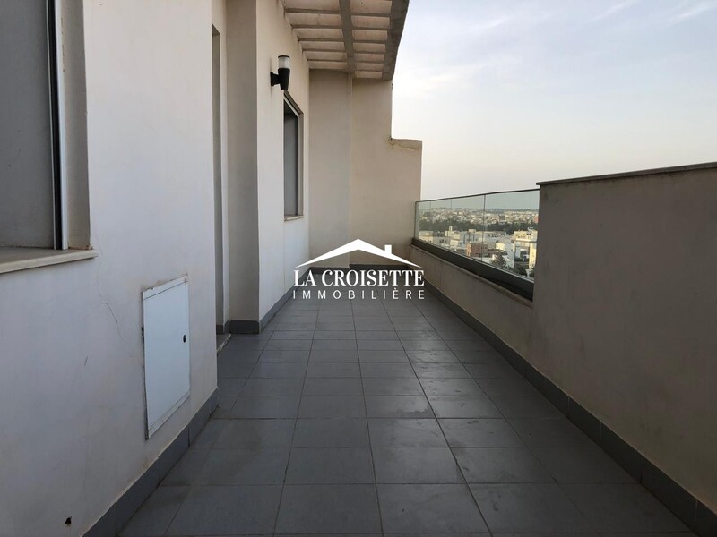 Appartement S+2 avec terrasse à Ain Zaghouan Nord